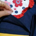 بلوز شلوار دخترانه سرمه ای