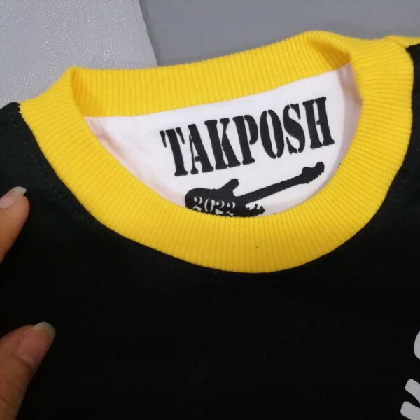 بلوز پسرانه مشکی زرد