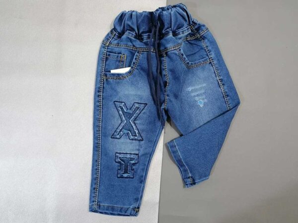 شلوار جین اسپرت آبی