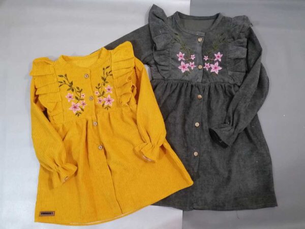 سارافون آستین دار دخترانه