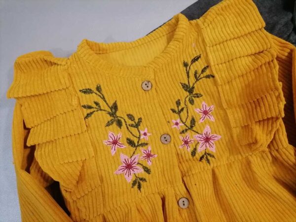 سارافون بچه گانه گلدوزی شده