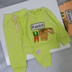 ست بلوز شلوار دخترانه نوزادی پنبه ای