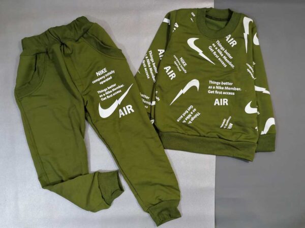 بلوز شلوار پسرانه سبز