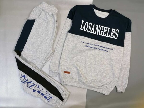 بلوز شلوار پسرانه سرمه ای