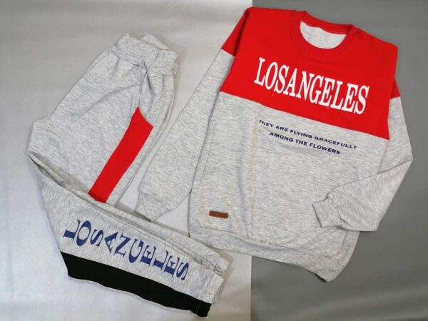 بلوز شلوار پسرانه قرمز