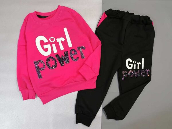 بلوز شلوار دخترانه سرخابی