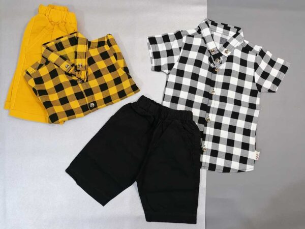 پیراهن شلوارک پسرانه