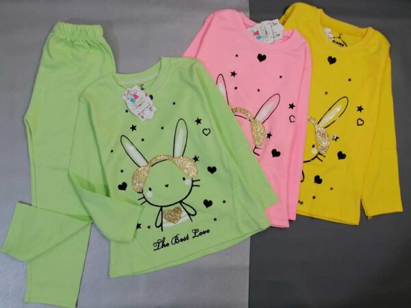 تیشرت شلوار بچه گانه دخترانه