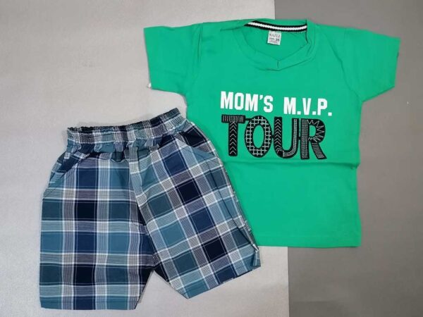 تیشرت شلوارک سبز