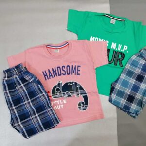 تیشرت شلوارک پسرانه