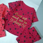 تیشرت شلوار زرشکی