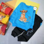 بلوز شلوار آبی پسرانه