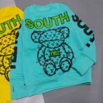 بلوز فینگردار بچه گانه اسپرت