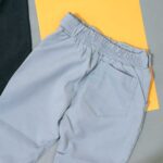 شلوار کتان بچه گانه طوسی