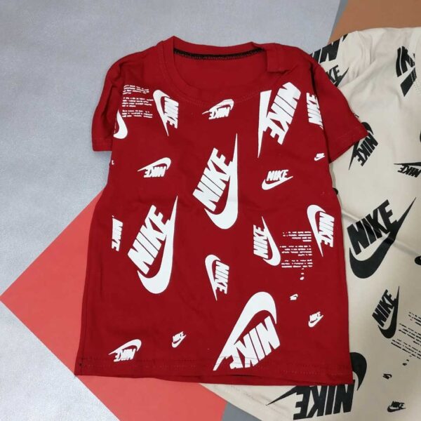 تیشرت پسرانه بچه گانه طرح نایک