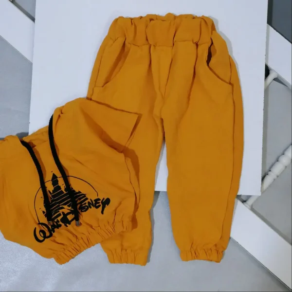 کراپ دخترانه کلاه دار با شلوار بگ | صفر تا 5 سال - Image 6