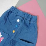 شلوار لی بچه گانه آبی