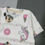 تیشرت دخترانه تک شاخ