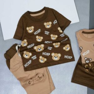 تیشرت شلوارک بچگانه مناسب ست خواهر برادری