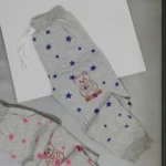 شلوار راحتی بچگانه دخترانه فانتزی آبی