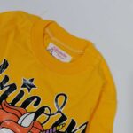 تیشرت دخدرانه زرد
