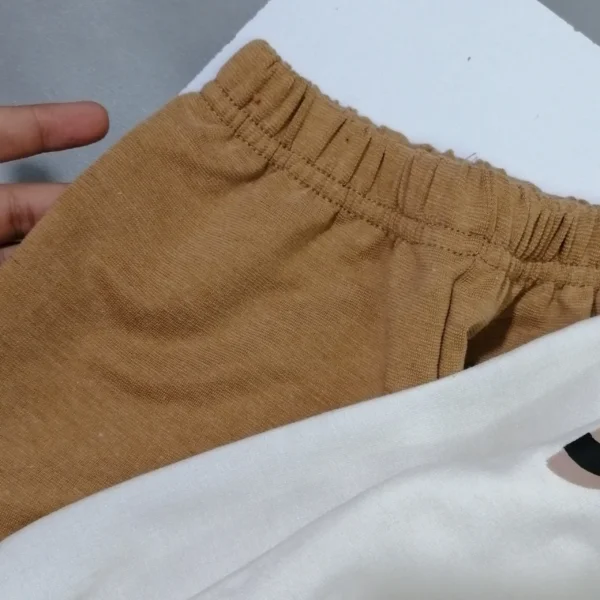 بلوز شلوار دخترانه قلبی ترند سال | مناسب 2 تا 7 سال - Image 3