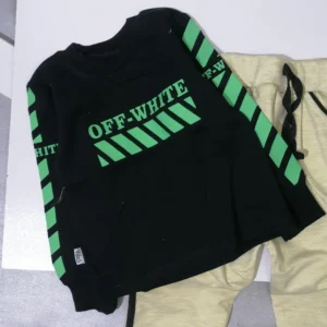 ست سه تیکه سوییشرت، بلوز و شلوار مناسب تا 2 سال