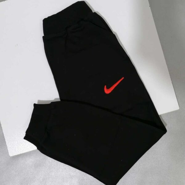 شلوار اسلش پسرانه مشکی طرح نایک مناسب 2 تا 7 سال