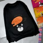 بلوز تک بچه گانه اسپرت مشکی مناسب 2 تا 5 سال