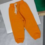 شلوار دورس نارنجی بچه گانه باکیفیت