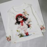 بلوز دخترانه شیک سفید