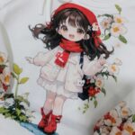 طرح فانتزی روی بلوز دخترانه