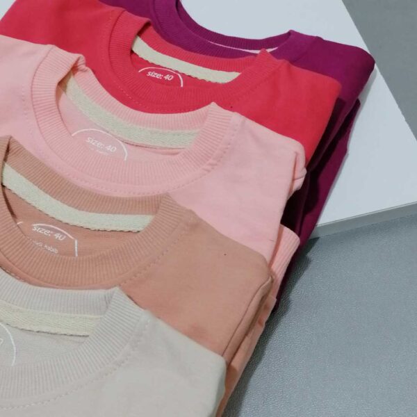 بلوز دورس دخترانه طرح فلامینگو مناسب 2 تا 9 سال