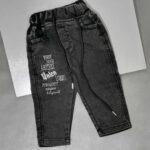 شلوار لی جین مشکی پسرانه مناسب تا 9 سال