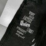 شلوار لی جین مشکی پسرانه