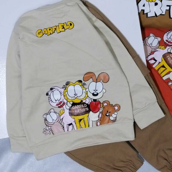 بلوز شلوار شیک و اسپرت بچگانه گارفیلد | 2 تا 7 سال - Image 7