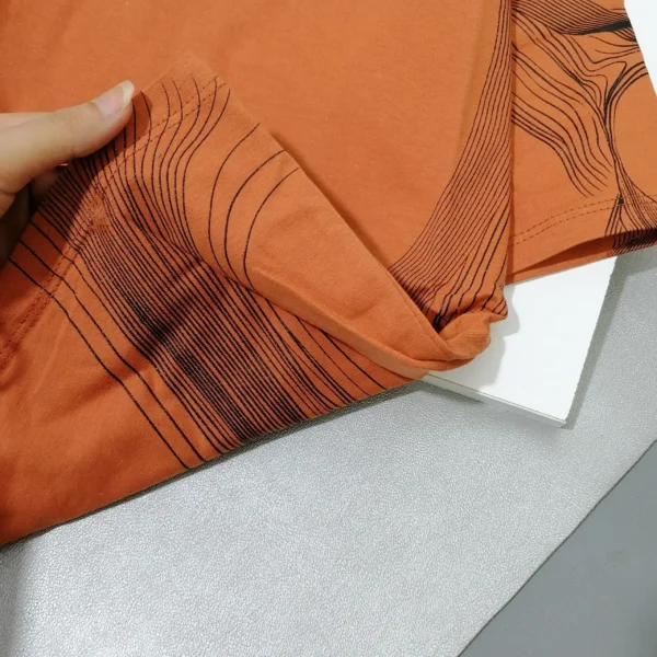 تیشرت لانگ پسرانه جنس پنبه مناسب 5 تا 17 سال - Image 4