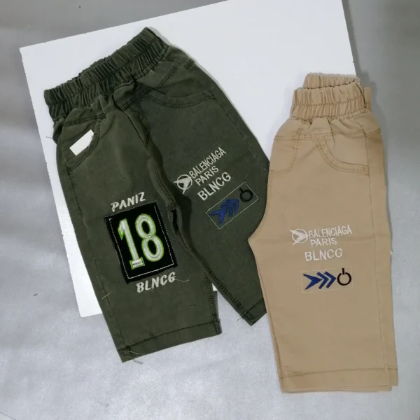 شلوارک کتانی پسرانه خنک