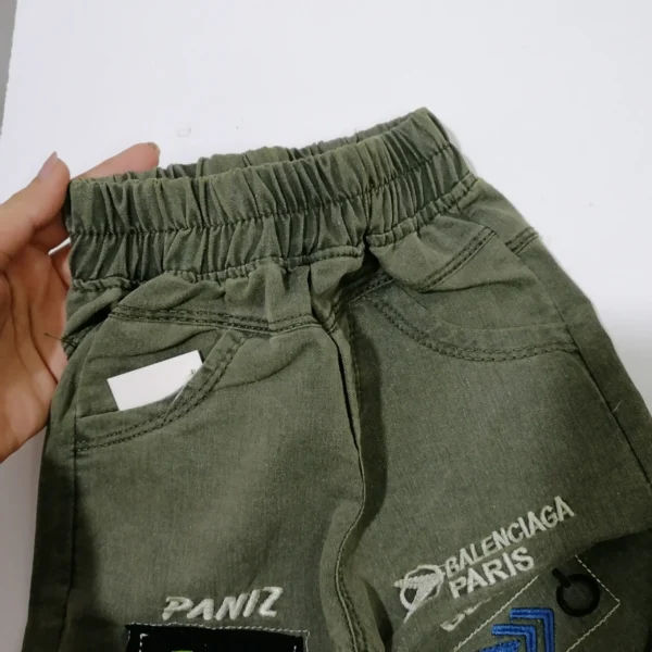 شلوارک کتان بچگانه