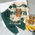 تیشرت شلوار پسرانه تدی بیسکوییتی