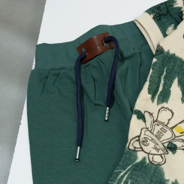 تیشرت شلوار پسرانه تدی بیسکوییتی