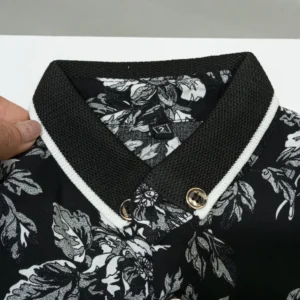 پیراهن هاوایی پسرانه وارداتی مشکی