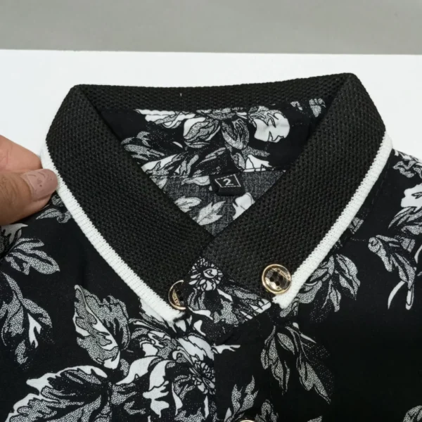 پیراهن هاوایی پسرانه وارداتی مشکی