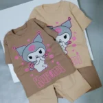 تیشرت شلوارک دخترانه کرومی