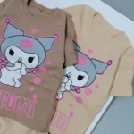 تیشرت شلوارک دخترانه کرومی