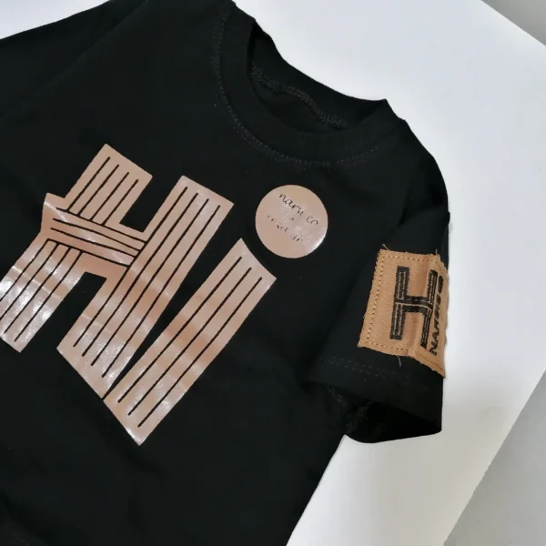 تیشرت مشکی پسرانه