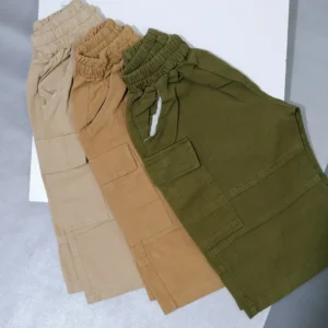 شلوارک کتان اسپرت بچه گانه