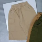 شلوارک کتان اسپرت بچه گانه