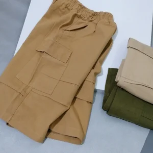 شلوارک کتان اسپرت بچه گانه