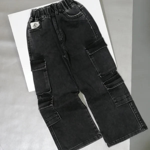 شلوار کارگو مشکی